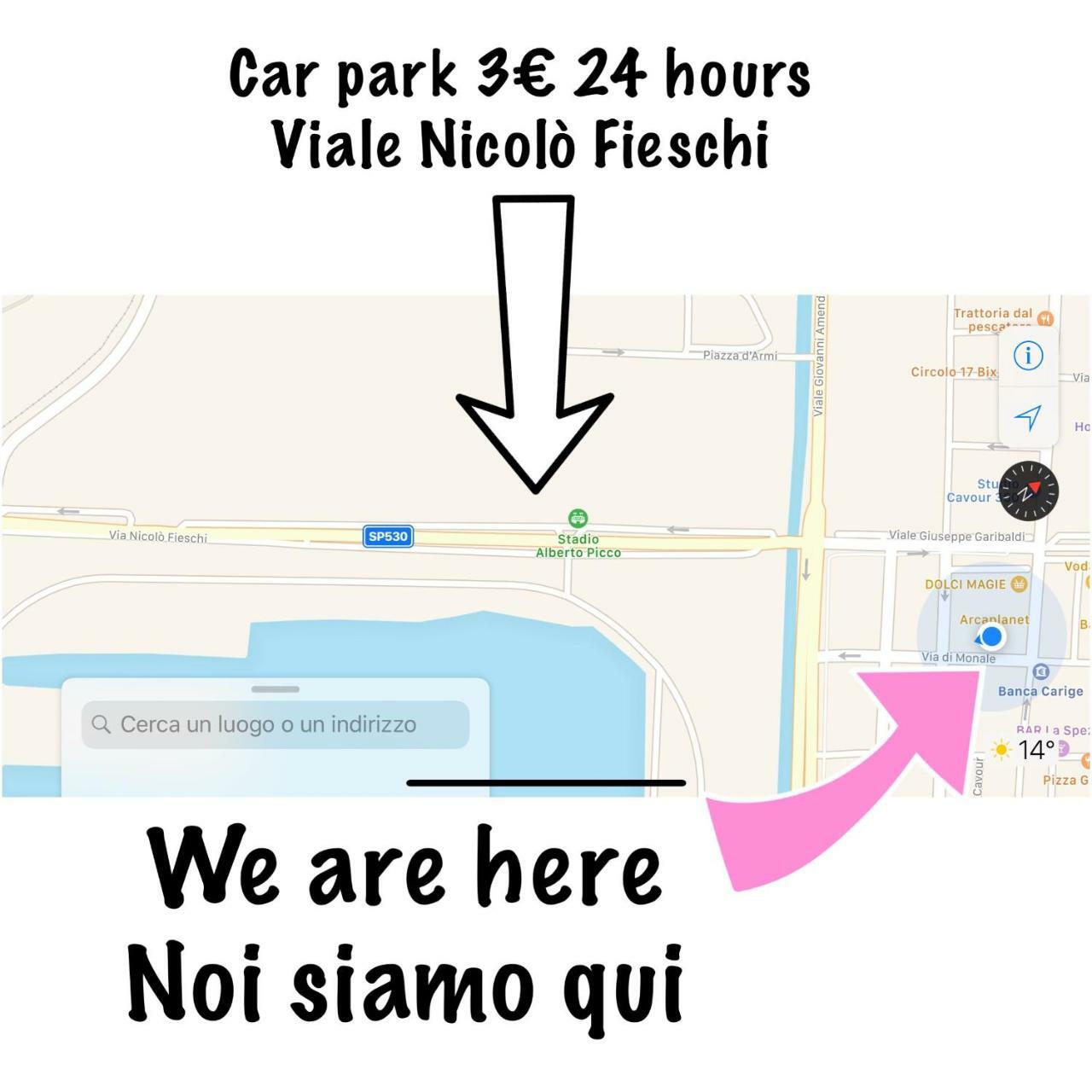 Affittacamere E Appartamenti - Rent Rooms And Apartments Le Camere Nel Corso - Adults Only Специя Экстерьер фото